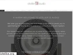 Sites similar to atelier13-usa.com
