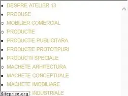 Sites similar to atelier13.ro