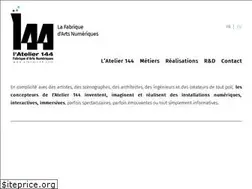 Sites similar to atelier144.com