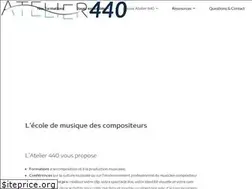 Sites similar to atelier440.com