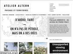 Sites similar to atelieraltern.com