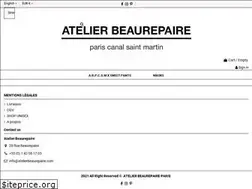 Sites similar to atelierbeaurepaire.com