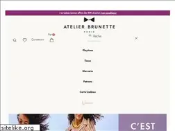 Sites similar to atelierbrunette.com