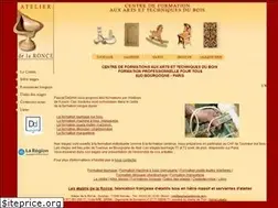 Sites similar to atelierdelaronce.com