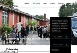 Sites similar to atelierdeparis.org