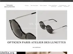 Sites similar to atelierdeslunettes.com