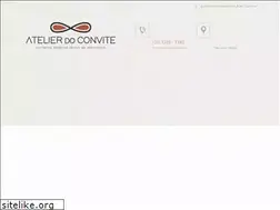 Sites similar to atelierdoconvite.com.br