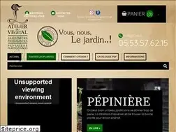 Sites similar to atelierduvegetal.com