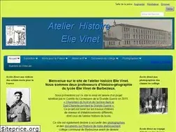 Sites similar to atelierhistoireelievinet.fr