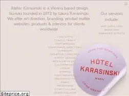 Sites similar to atelierkarasinski.com