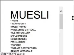 Sites similar to ateliermuesli.com