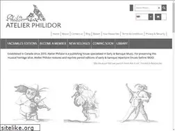 Sites similar to atelierphilidor.com