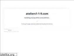 Sites similar to ateliers1-1-9.com
