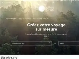 Sites similar to ateliersduvoyage.com