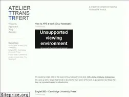 Sites similar to ateliertransfert.ca