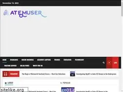 Sites similar to atemuser.com