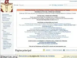 Sites similar to ateneodecordoba.org