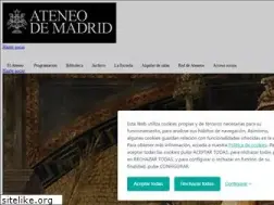 Sites similar to ateneodemadrid.com
