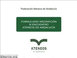 Sites similar to ateneosdeandalucia.org