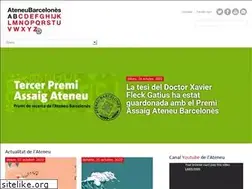 Sites similar to ateneubcn.cat