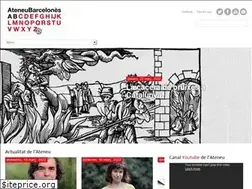 Sites similar to ateneubcn.org