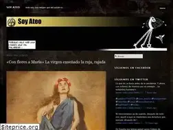 Sites similar to ateoyagnostico.wordpress.com