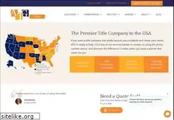 Sites similar to atgtitle.com