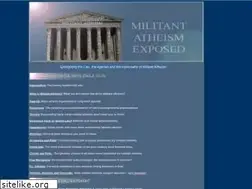 Sites similar to atheismexposed.tripod.com