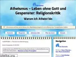 Sites similar to atheismus-online.de