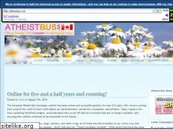 Sites similar to atheistbus.ca