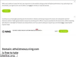 Sites similar to atheistnexus.ning.com