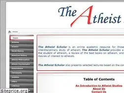 Sites similar to atheistscholar.org