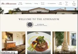 Sites similar to athenaeumcaltech.com