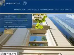 Sites similar to athenaeumclub.com.au