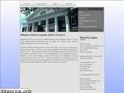 Sites similar to athensclarkeclerkofcourt.com