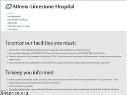 Sites similar to athenslimestonehospital.com