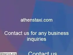 Sites similar to athenstaxi.com