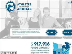 Sites similar to athletesforanimals.org