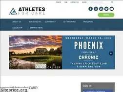 Sites similar to athletesforcare.org