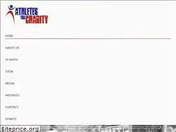 Sites similar to athletesforcharity.com