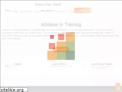 Sites similar to athletesintraining.com