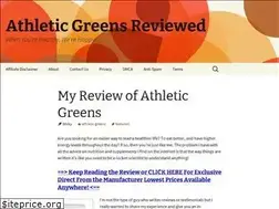 Sites similar to athleticgreensreviewed.com
