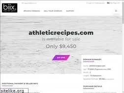 Sites similar to athleticrecipes.com