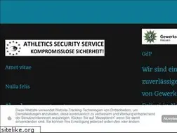 Sites similar to athletics-security-service.de