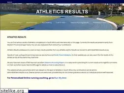 Sites similar to athleticsresults.co.za