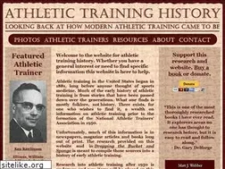 Sites similar to athletictraininghistory.com