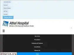 Sites similar to atholhospital.org