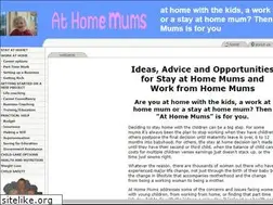 Sites similar to athomemums.com