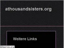 Sites similar to athousandsisters.org