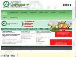 Sites similar to atibauniversity.edu.ng